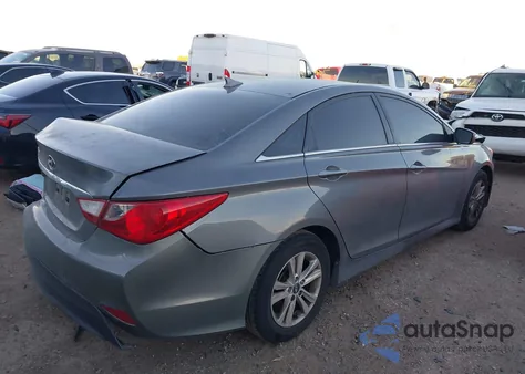 2014 Hyundai Sonata Gls из США, поврежденный, VIN 5NPEB4AC9EH930876
